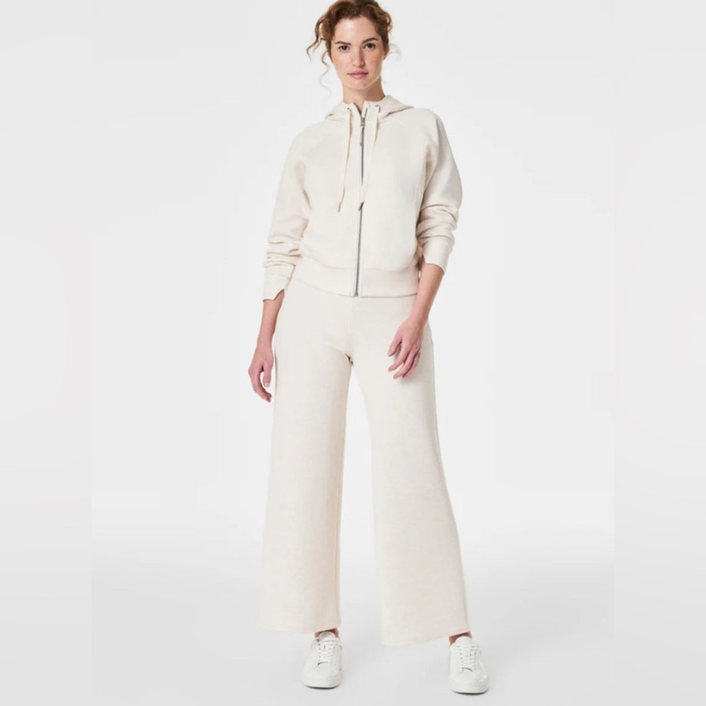 Spanx AirEssentials Cropped Wide Leg Pants, NWT, L